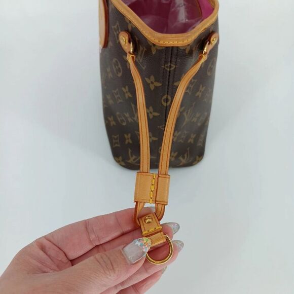 Louis Vuitton x Murakami Monogram Colorful Floral Leather PM Neverfull Tote Bag - Picture 8 of 16